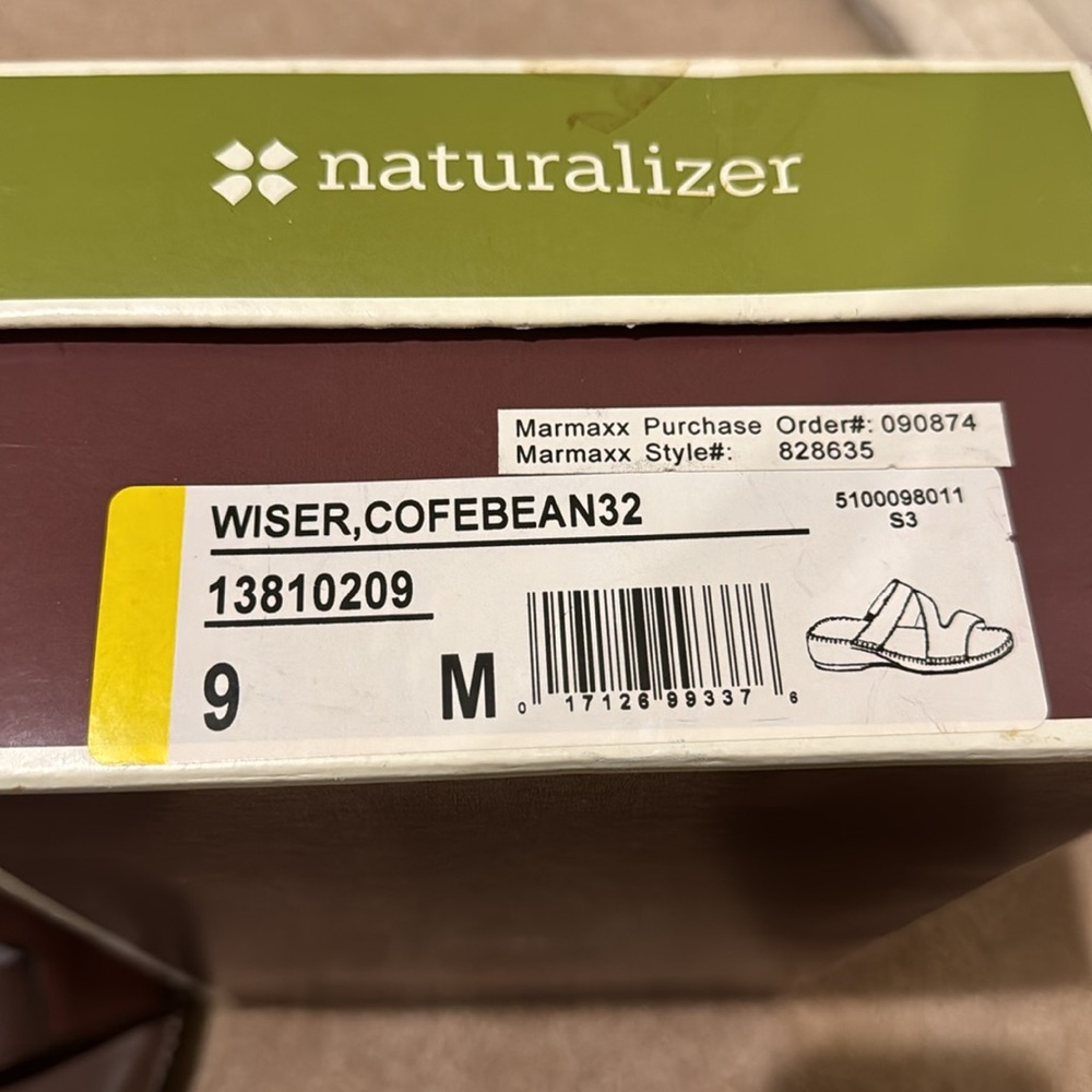 Brand new in box naturalizer brown sandals! - Picture 4 of 4